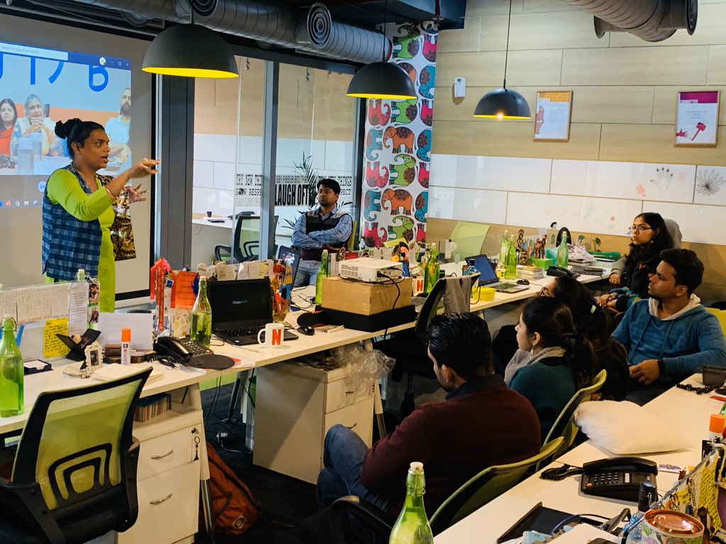 #ZenoGivesBack - the day we contribute to our community. We have Gauri Sawant - a transgender sheltering kids of sex workers and helping them claim their stake to success! 
#ZenoGroup #EdelmanCitizenship #DjeContibutes