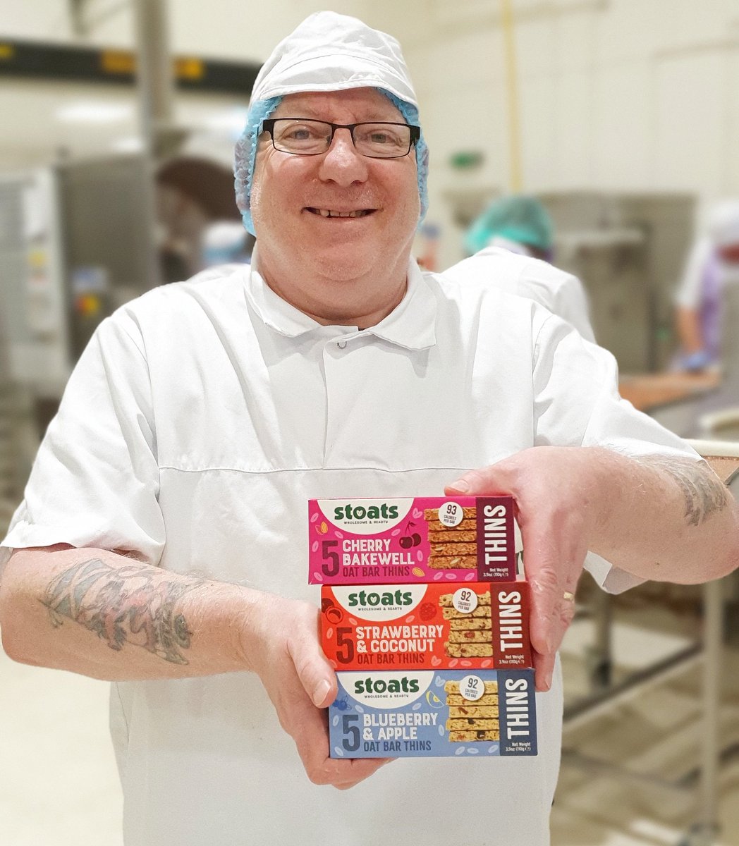 Stoats's tweet photo. Want to try our new THINS bars?

We need taste testers... to receive a pack of each of the new flavours simply TAG a friend below who you think would enjoy these plant-based snacks.

1 winner drawn 2pm Mon 20th. 3 x packs to be sent to both winner + tagged friend.

#veganuary https://t.co/1edVmuZJOk