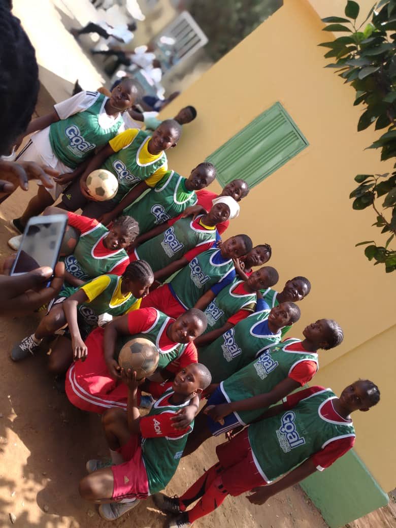 MaryIAdeoye's tweet photo. Sports for Development is pivotal to achieving Gender Equality. #GoalGirls of Area 11 Junior Secondary School womthe novelty march yesterday. #GetGirlsEqual https://t.co/OZ1FPg34Ac