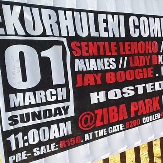 2ndG_Production's tweet photo. The streets are now talking EkurhuleniComedyAndSoulPicnic get your early bird tickets Now at Computicket before they finish. #Comedy #Soul
@Khalablade https://t.co/Mao4Oeuwjt