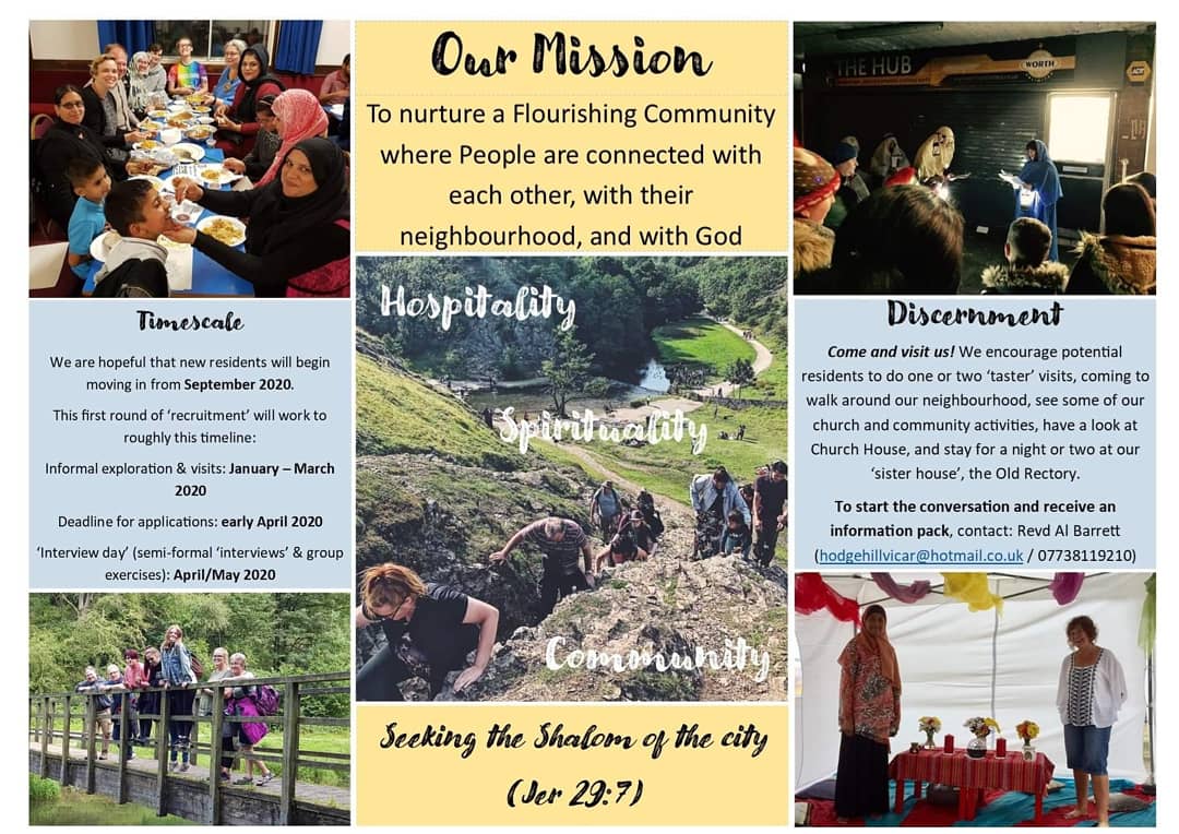 LeanLeft_Wright's tweet photo. Are you seeking an opportunity to live in community, to experience community life, and bring your gifts, skills and passion to a pioneering missional community? This 👇 could be for you. Come explore with us.... https://t.co/N4vbiKDUdu