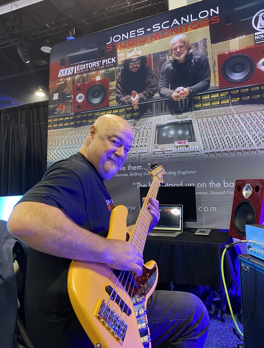 WayneJonesAudio's tweet image. Wonderful first day at NAMM 2020
Photo: Chris Northington, Garrett Body, Wayne Jones, RiShon Odel
waynejonesaudio.com/namm-2020/

JONES-SCANLON Studio Monitors
jonesscanlon.com

Wayne Jones AUDIO
waynejonesaudio.com

#NAMM2020  #JonesScanlonStudioMonitors #WayneJonesAudio