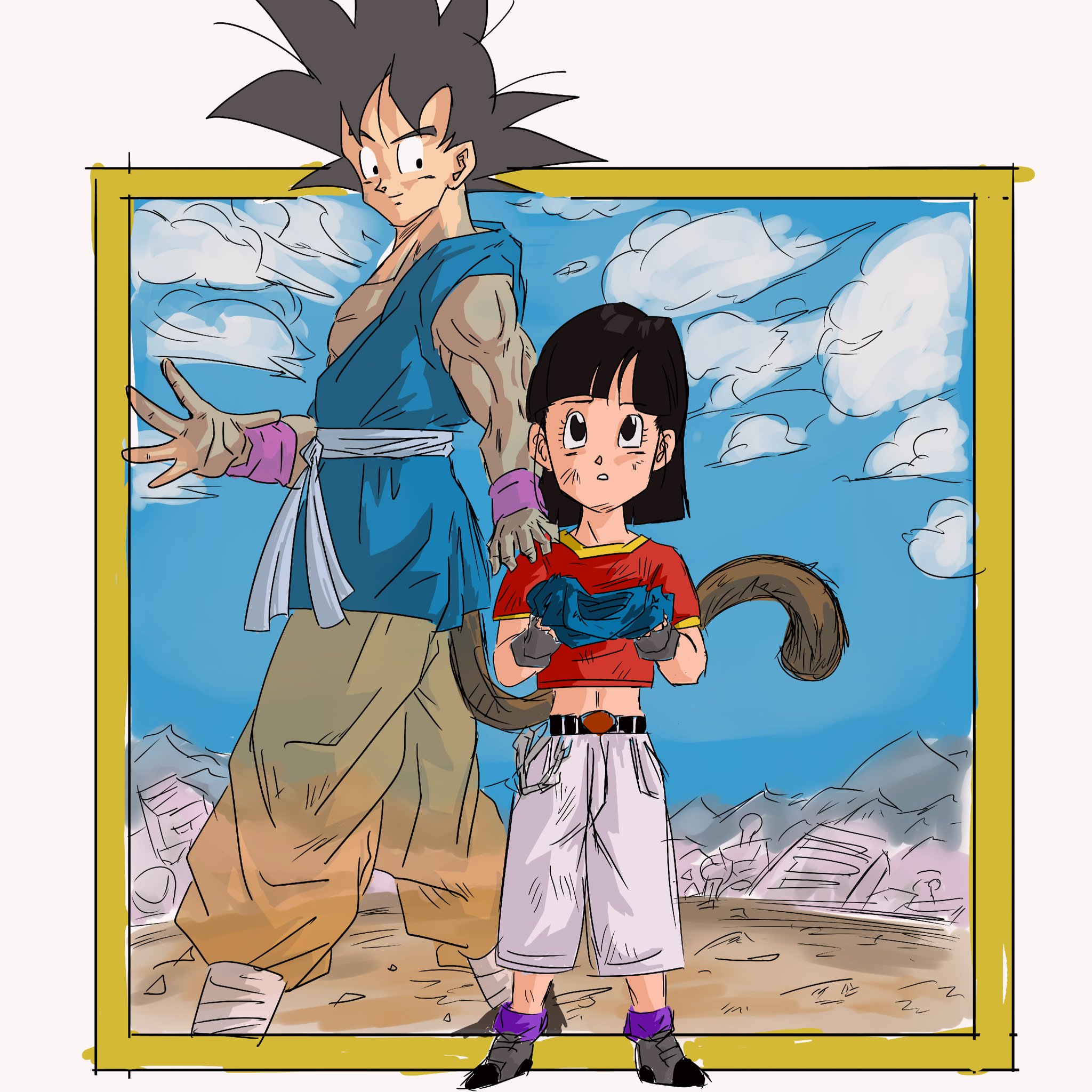 けん またな ドラゴンボールgt イラスト けん またな ドラゴンボールgt イラスト