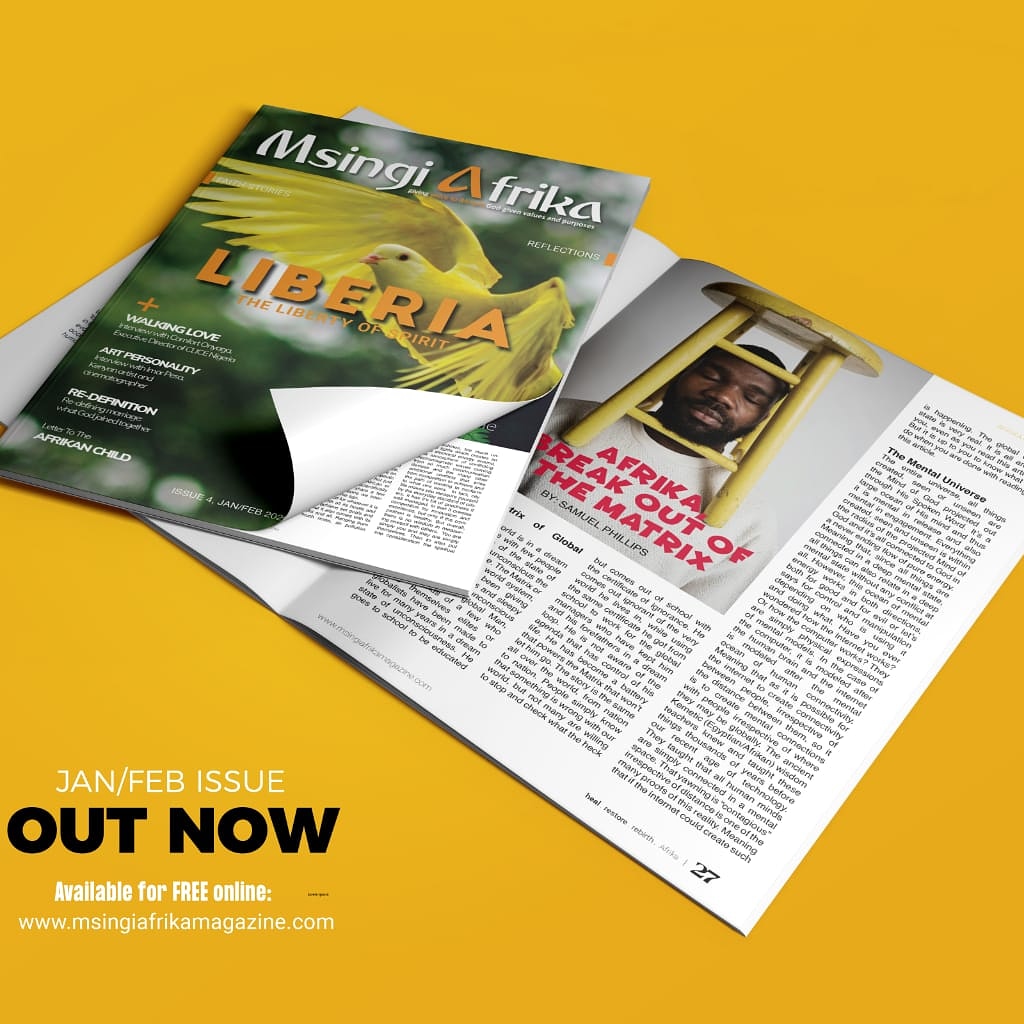 MsingiAfrikaMag's tweet photo. In the article, "Afrika, Break out of the Matrix" @ISamuelPhillips aptly says, "People simply know that something is wrong with our world, but not many are willing to stop and check what the heck is happening." Read on https://t.co/AXHKbUa179 
#breakoutofthematrix #freeyourmind https://t.co/q5YMskMZZS