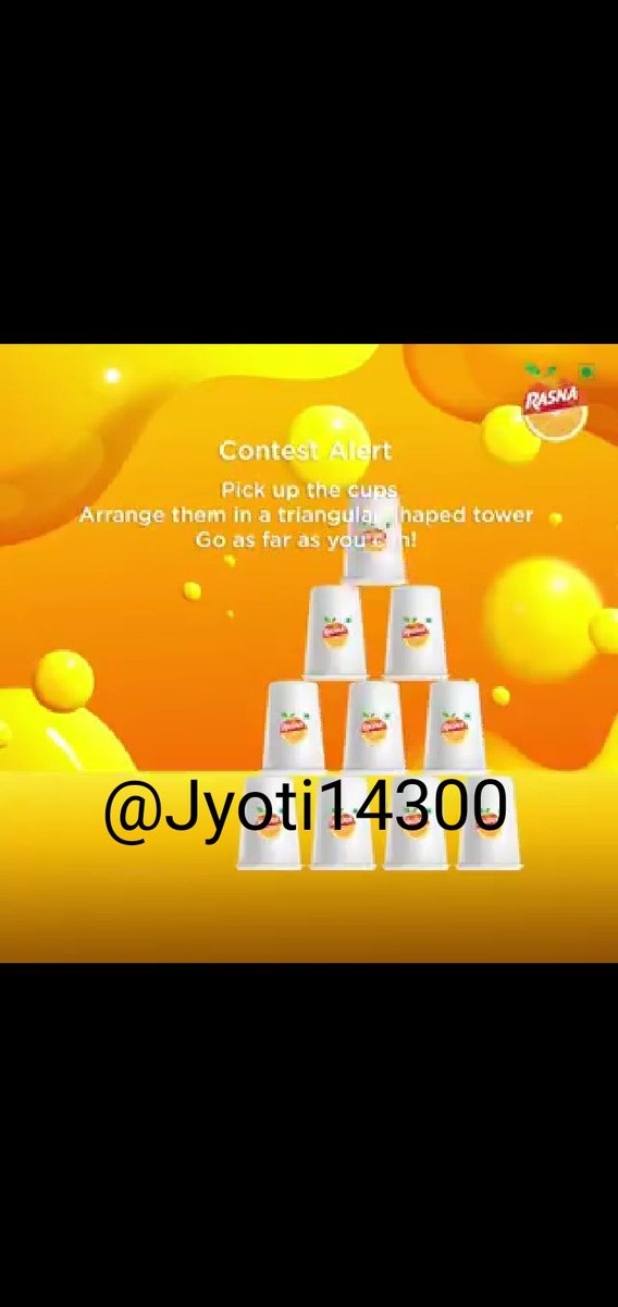 @Rasna_House Here's my perfect screenshot 

#cupstacking #game
#RasnaInternational #ILoveYouRasna
#RasnaHamper 
join friends 👭
@abha_mishra19 
@am_vaishali 
@imPalak18 
@anuj121 
@Nehathegreat1 
@itsme_anuj2 
@Rekha_i_am 
@Poojavats17 
@divya_badlani 
@AmitKum16800129 
@poonam92034821