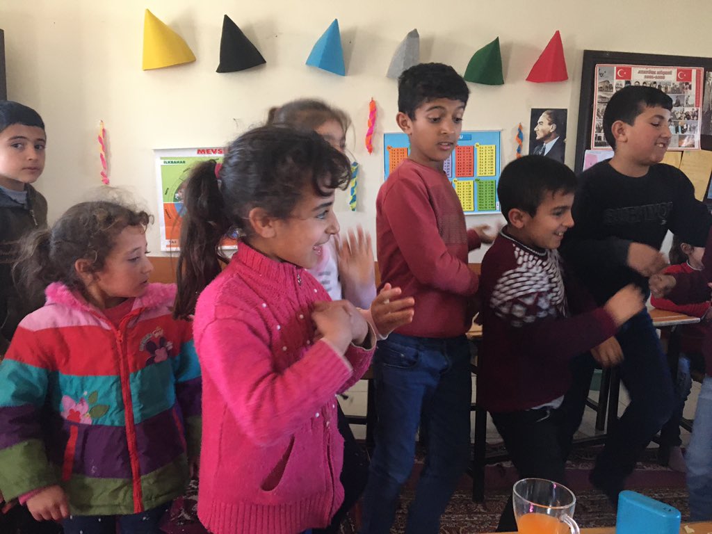 Hem doğum günü kutladık 😁hem okula kısa bir veda ettik 😊