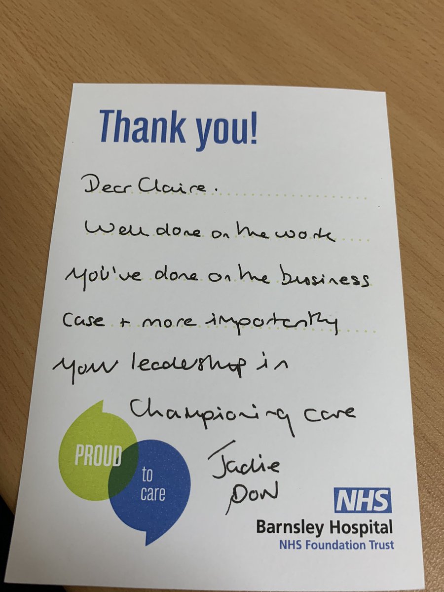 clairelawson_1's tweet photo. This made me smile this morning! Thanku @MurphyJaxie this means a great deal + exciting to see how we can impact on patient outcomes with the FLS, Project becoming reality #inspringleadership #improvingoutcomes #FNFproject @FNightingaleF @AnnKeen11 @westwood_greta @aprilrgn https://t.co/X9WykeOaYu