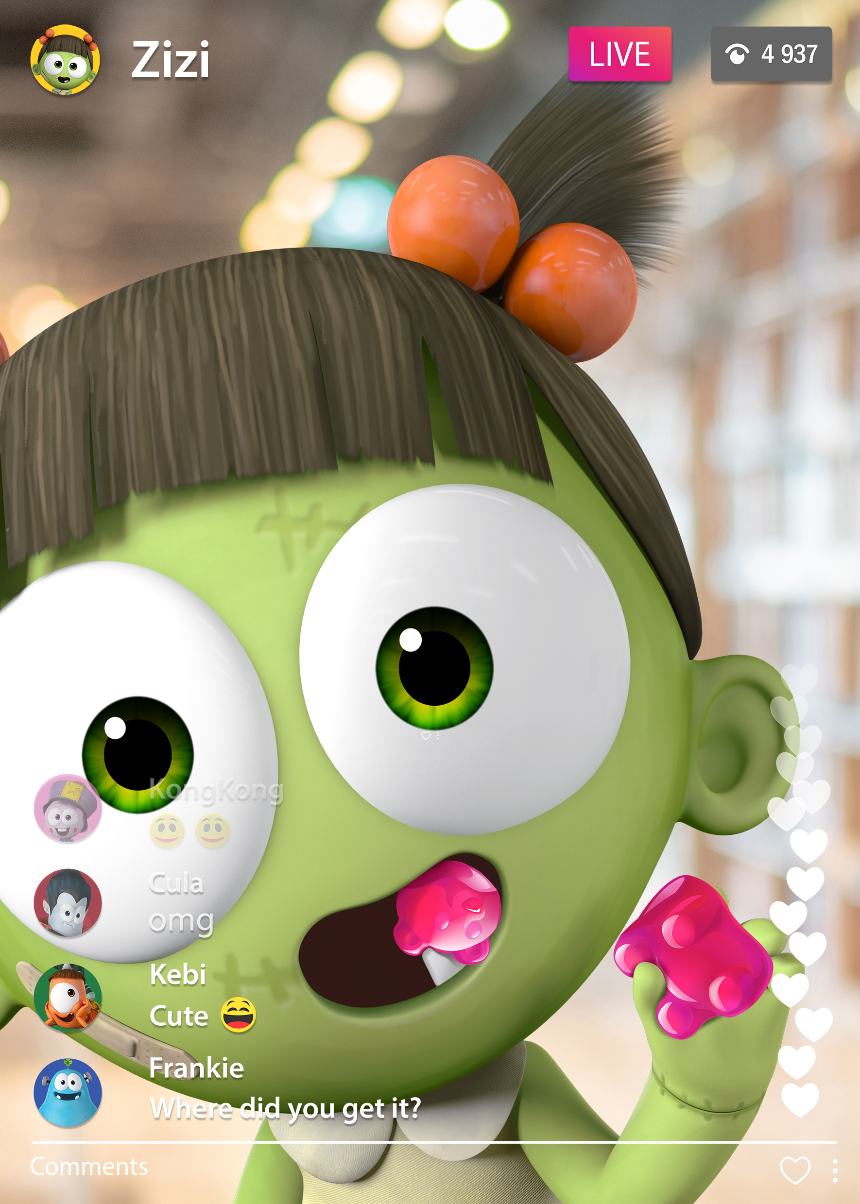 Funny animated online cartoon spookiz