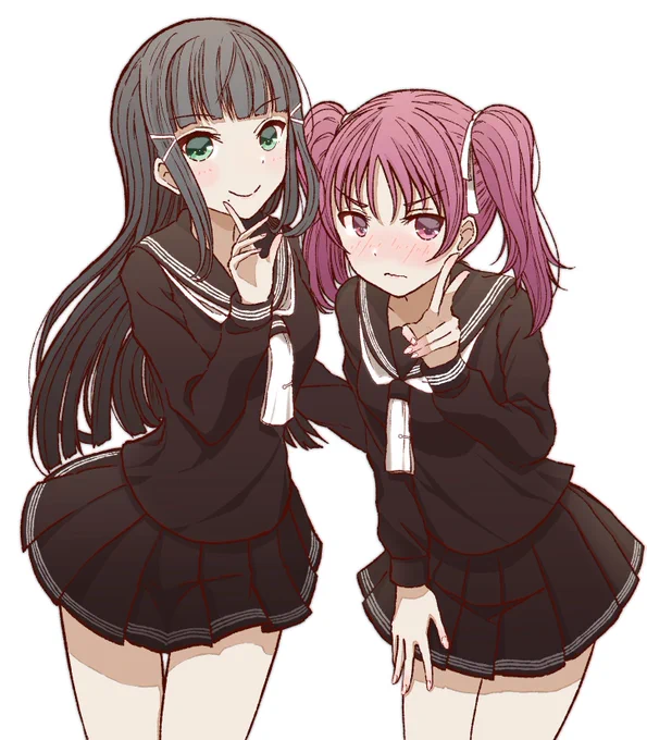 ダイヤと理亞ちゃん 