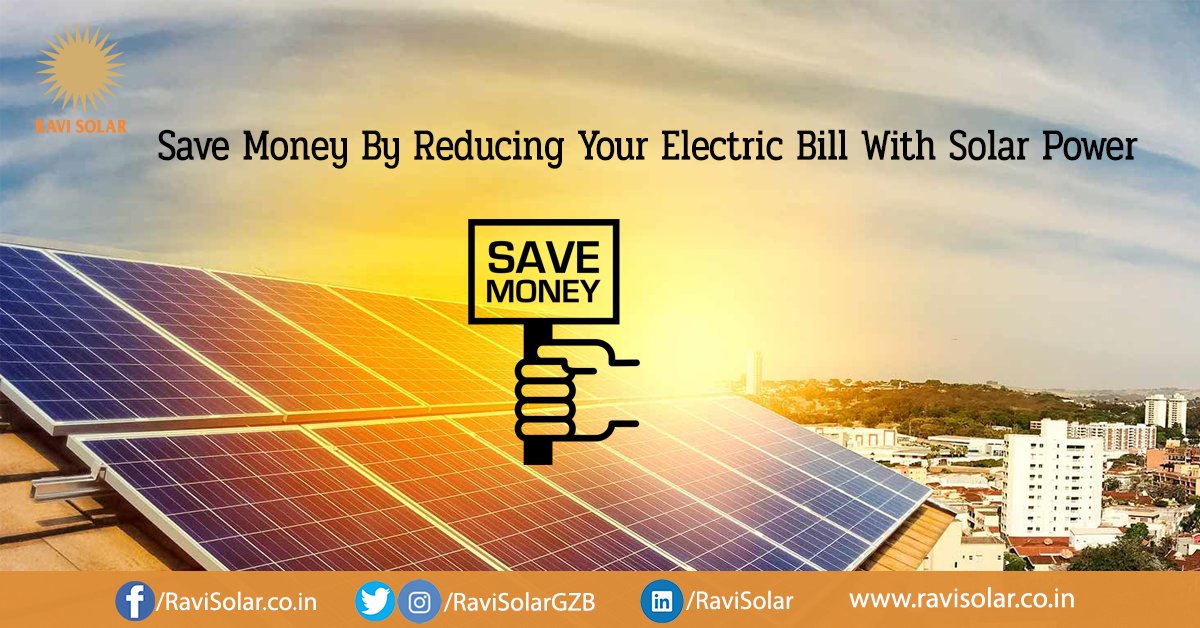 RaviSolarGZB's tweet photo. Are you worried about your rising electricity bills?
#SolarPower helps South Central Railway save Rs 1 crore on energy bills. #RaviSolar can #SaveElectricBills by installing a 
#SolarPanel system at your #home &amp; office. Contact us at https://t.co/YbocQihbr0📞9870465466 #GoSolar🌞 https://t.co/HD85CgR1GP