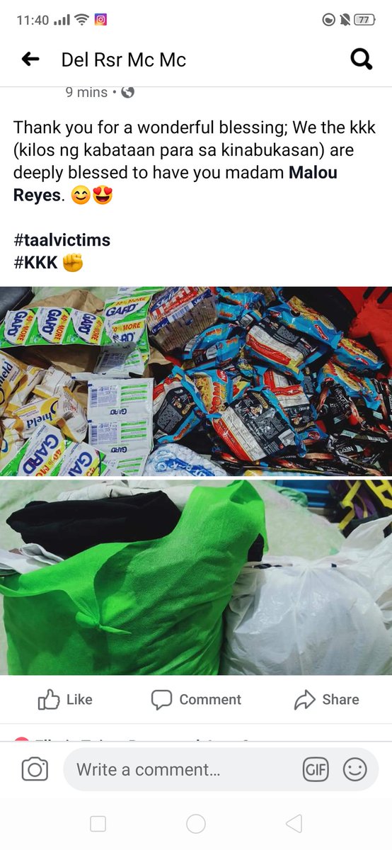 ahscue's tweet photo. Thank you po to those people that still giving donations,taospuso po namin itong pa sasalamatan. 
#kkk #kilosngkabataanparasakinabukasan #TaalVolcano2020 #TaalEruption #TaalRelief #taalupdate #Donation https://t.co/4BOiUPBsa3