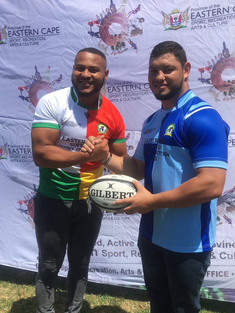 EcSuper12's tweet photo. The 2020 super 14 competition showcasing best 14 clubs in the Eastern  Cape was launched yesterday by the honorable MEC @fezekabayeni https://t.co/8Bpk9Jn8sg