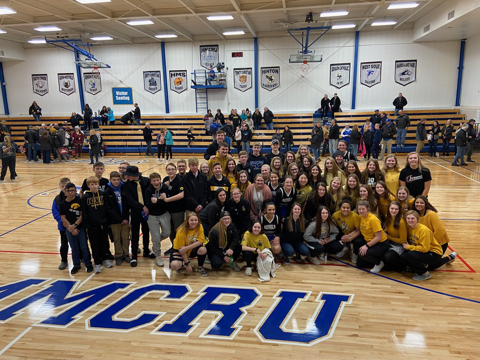 Hinton School on Twitter "Thanks HMSSchools HMSHawks1 MMCRUroyals ️