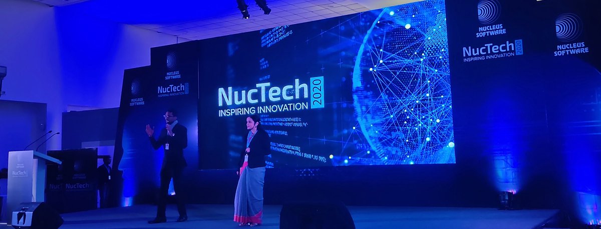 debyanisinha's tweet image. Ahh...we started #NucTech2020