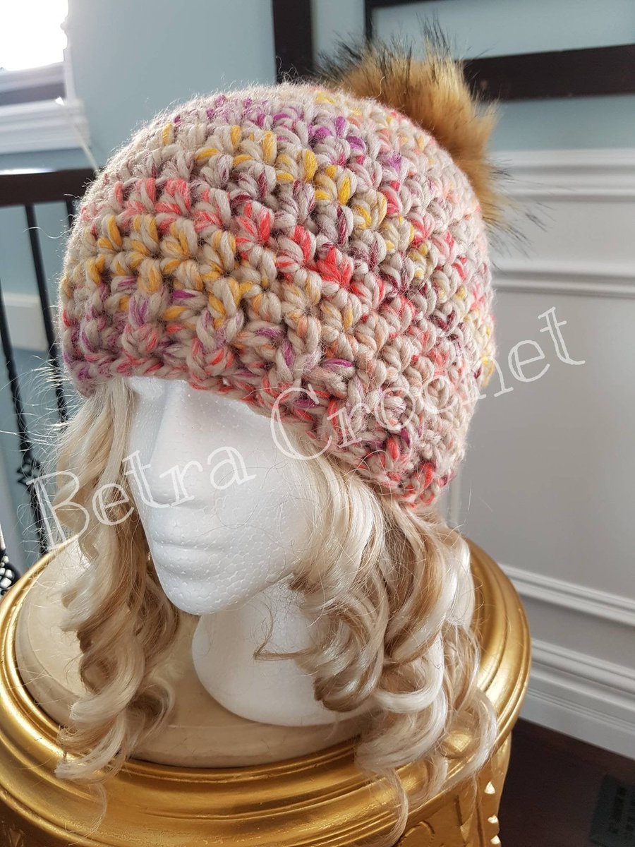 betra_crochet's tweet photo. Excited to share the latest addition to my #etsy shop: Crochet Hat With Fur PomPom, Winter Accessories, Super Bulky Yarn And More Than 15 Colors, Size Toddler - Adult, #accessories #winteraccessories #supperbulkyyarn #handmade #softyarn #canada https://t.co/0FTJvbTpdw https://t.co/lb1hhcPQMg