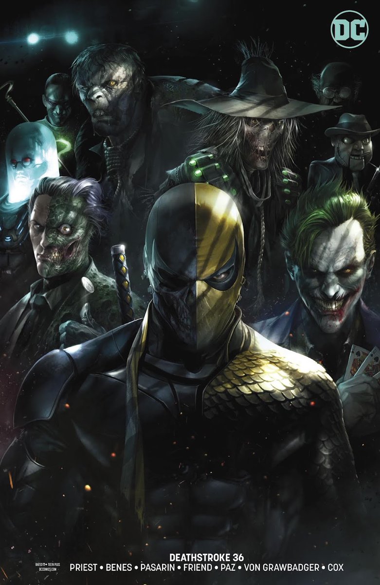 JemalBaraka's tweet photo. Tales From The #Comicbookpullbox 

Deathstroke #36
• Francesco Mattina (Variant) 

Review 📒
https://t.co/yW9pCP1zr3

#Deathstroke #Arkham #Batman #Joker #FrancescoMattina #Comicart #Comicartist https://t.co/FxhbxZMPfA
