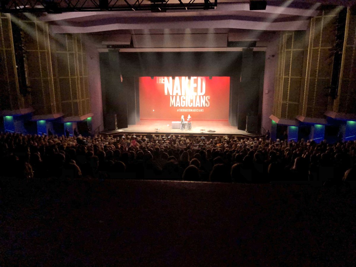 The Naked Magicians tweet media