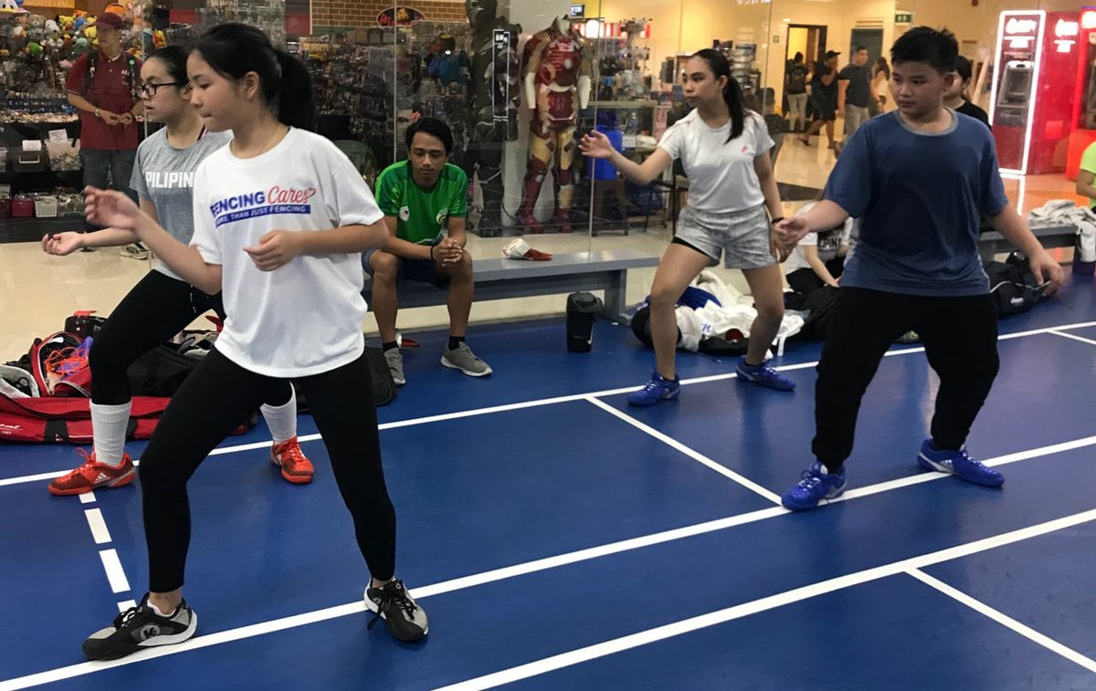 RepublicFencing's tweet photo. Thank God it's Fencing Friday!  ♥️🤺♥️

Join #RepublicFencing.  Learn the basics and have fun.

Contact us!

FB: Republic Fencing and Sports Club
IG: @republicfencing
TWITTER: @RepublicFencing
0905-2492211 / 8983437 https://t.co/WG67C2JGjS