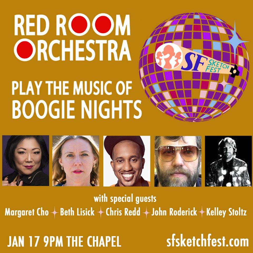 TheChapelSF's tweet photo. .@RedRoomOrch return this weekend for two @SFSketchfest 2020 shows! They're bringing along some VERY special guests to celebrate the music of Boogie Nights on Friday &amp; David Lynch's Wild at Heart + Twin Peaks on Saturday. (Use promo code REDROOM for a special $10 discount!) https://t.co/lGO1g7M1W4