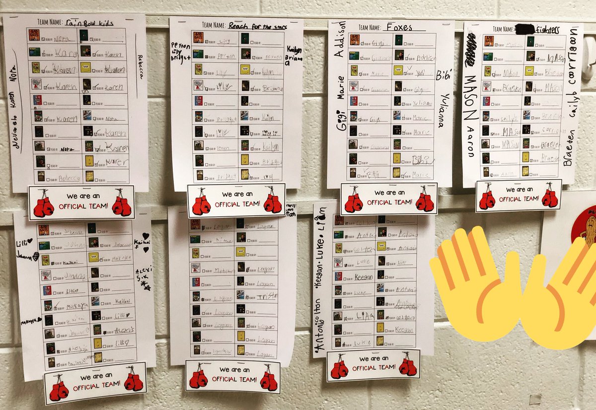 Mrs_McHugh's tweet photo. At @115ygs each and every team has passed their interviews and will be invited to next month’s Battle of the Books! This is unbelievably exciting! Way to go, third graders!!! 📘#battleofthebooks #letsdothis #kidlit https://t.co/xRDQX48t25