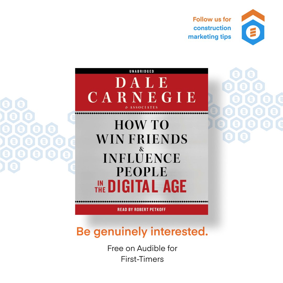 RetrofitUp's tweet photo. The construction industry would greatly benefit from evolving its approach to relationship building. One of our favorite books written by the great Dale Carnegie, How to Win Friends and Influence People in the Digital Age, does a great job genuinely  reinforcing this concept. https://t.co/VlwPTBPKQ4