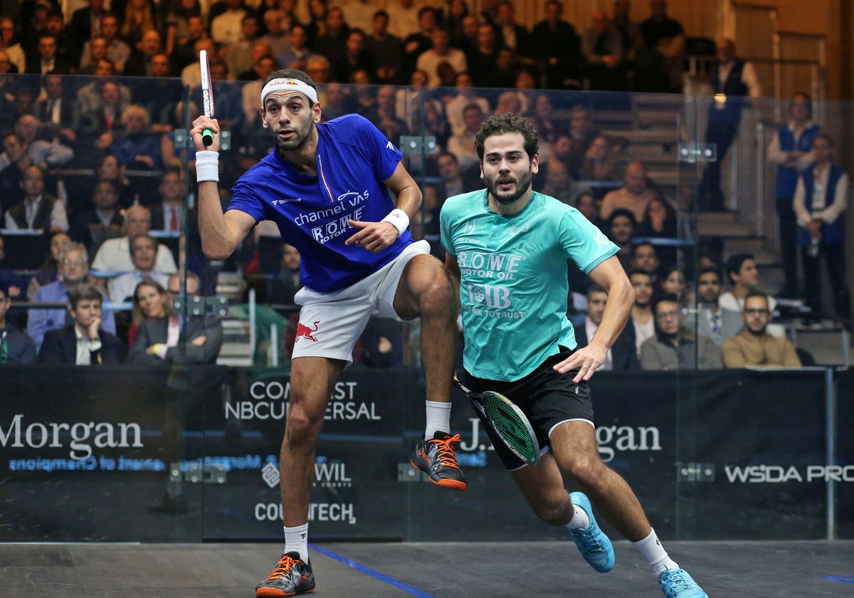 ToCSquash's tweet photo. A clinical @MoElshorbagy records yet another 3-0 victory to reach his 4⃣th career #ToC final, a chance for a 3⃣rd #ToC title and to reclaim the world No. 1 ranking

#ToC20 MSF: [2] Mohamed ElShorbagy 🇪🇬 3-0 [3] Karim Abdel 🇪🇬 11-9, 11-8, 11-8 (47m) https://t.co/69toPTc77R