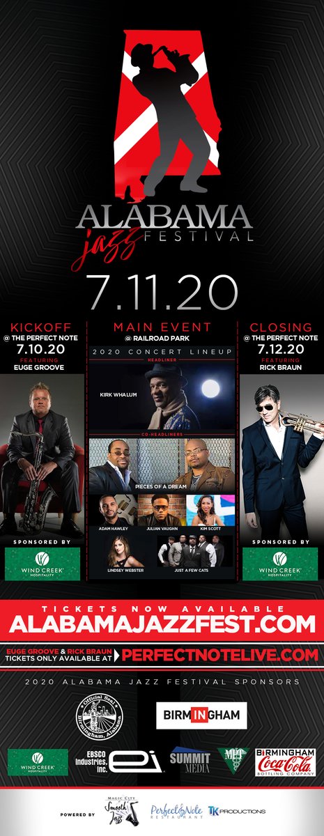 bhamsmoothjazz's tweet photo. Alabama Jazz Festival - Tickets on Sale! - https://t.co/y1oqjgriLG https://t.co/j5qclB0JdI