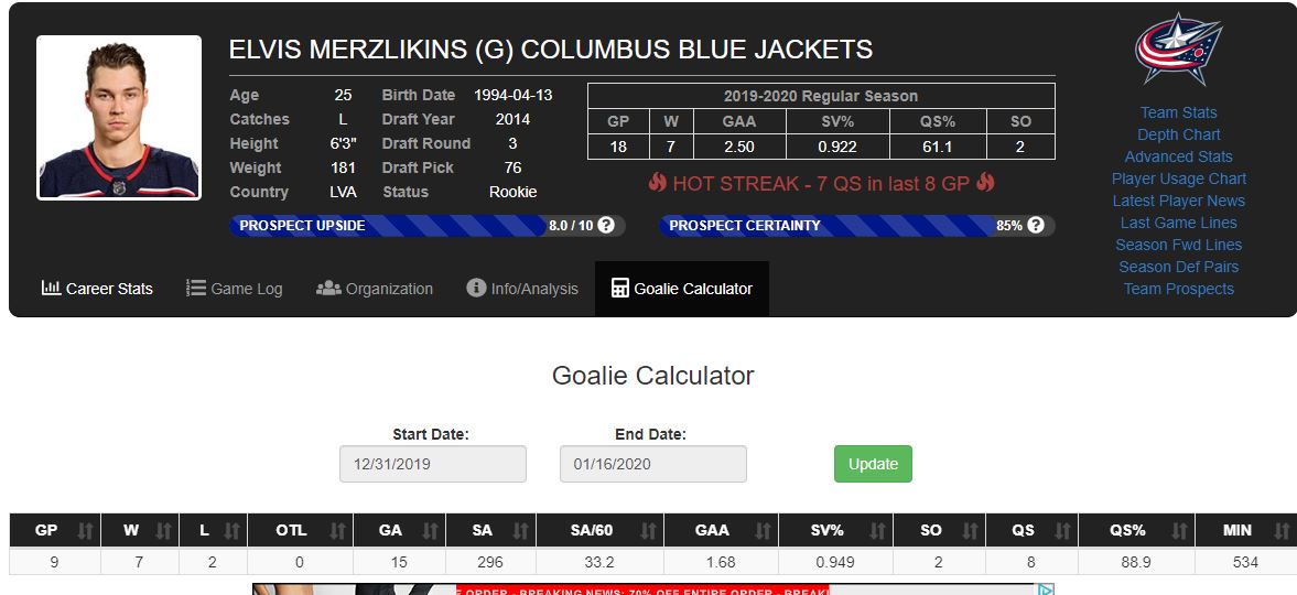 DobberHockey tweet picture
