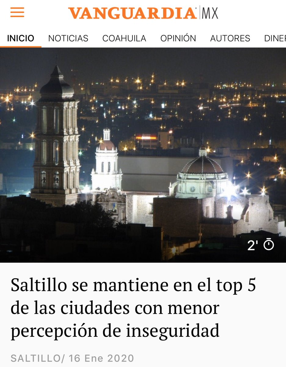 REDVERASTEGUI's tweet photo. #Saltillo sigue dando de que hablar, de manera muy positiva, se coloca como una de las ciudades con mayor percepción de Seguridad, no solo es percepción, Saltillo Seguro Es! Excelente trabajo @manolojim y @policiasaltillo y la Comisión de Seguridad Ciudadana. #TodosPorSaltillo https://t.co/5j1oaJZRFQ