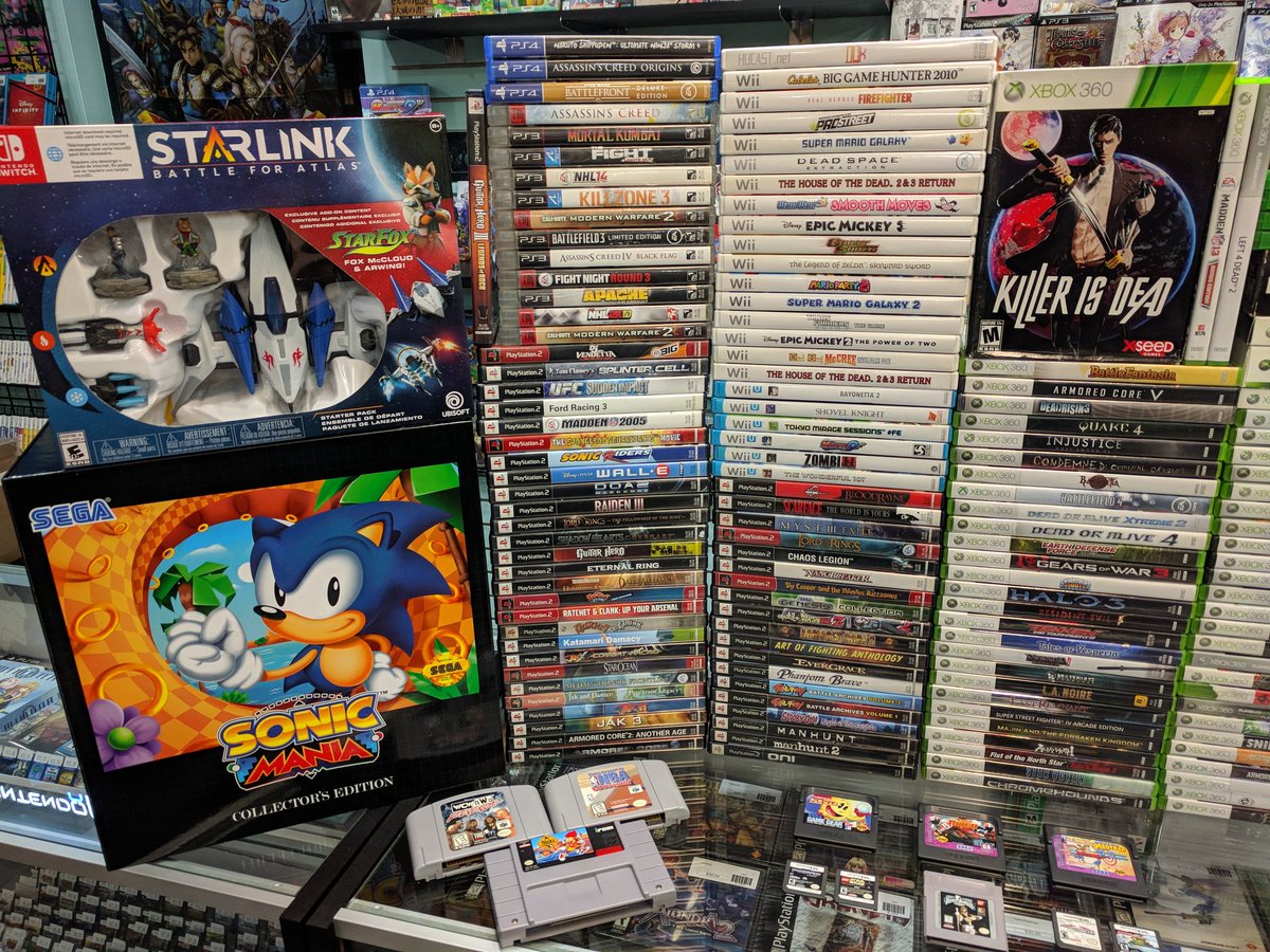 VGTPFlorida's tweet photo. New tomorrow 1/17/20
#starlink #sonic #psp #snes #ps2 #starocean #raiden #eternalring #darkalliance #katamari #zelda #marioparty #mariokart #houseofthedead #bayonetta #armoredcore #castlevania #ninjagaiden #videogames #retro #pensacola #florida #vgtpflorida #videogametradingpost https://t.co/mVT51rTrfK