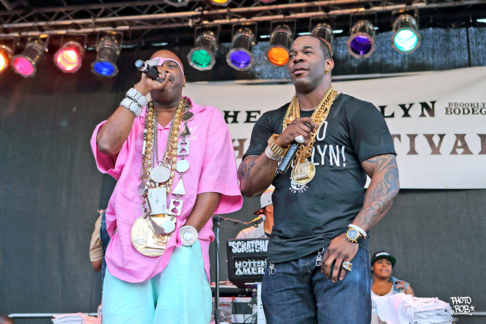 PhotoRob's tweet image. #tbt @BustaRhymes x @therulernyc #bkhiphopfest