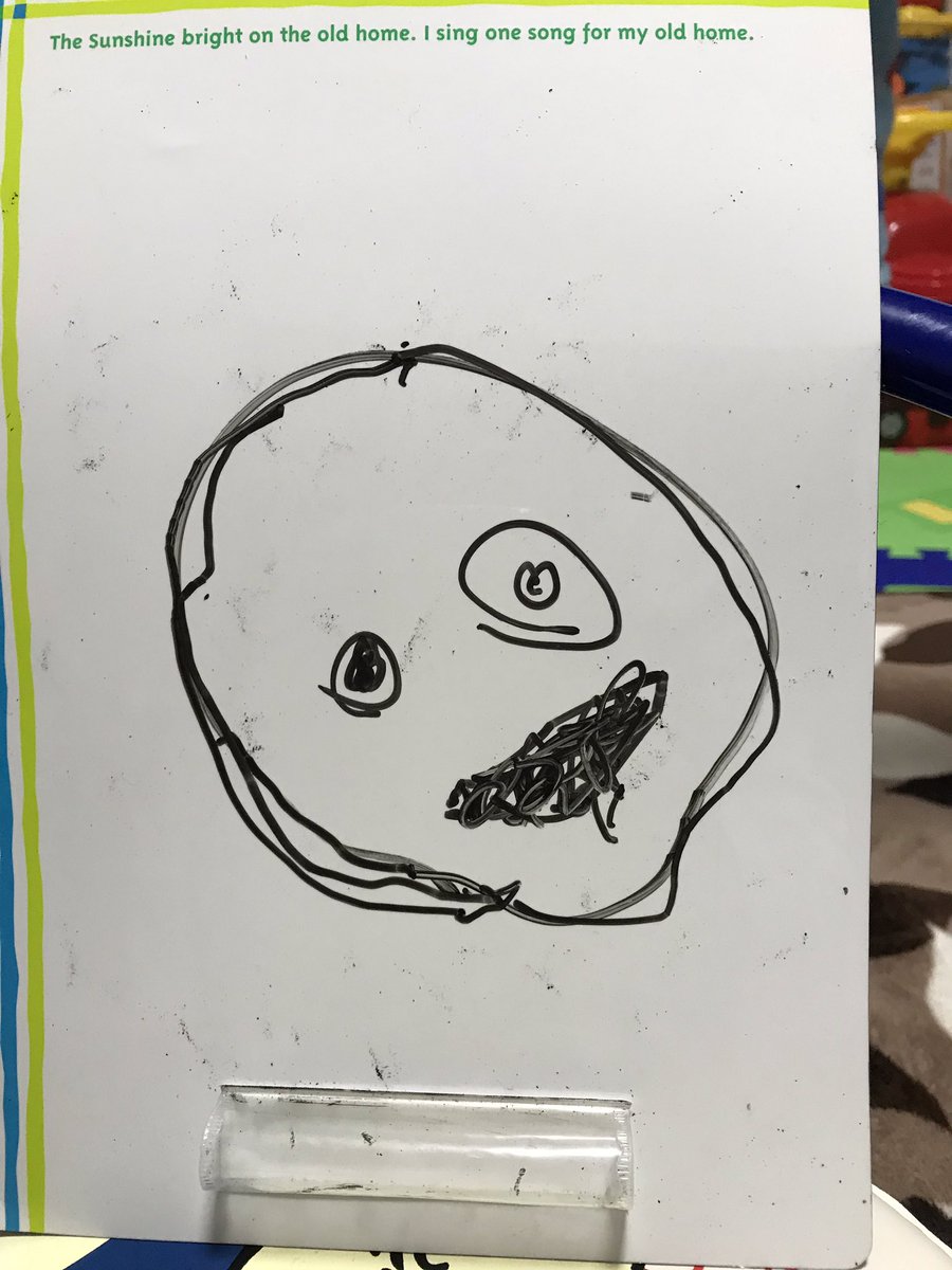 サッキー 見る専門 息子 2歳 が書いた虫歯で痛くて泣いてる人の絵が狂気を感じる怖さなんですけど 笑 サッキー 見る専門 息子 2歳 が書いた虫歯で痛くて泣いてる人の絵が狂気を感じる怖さなんですけど 笑