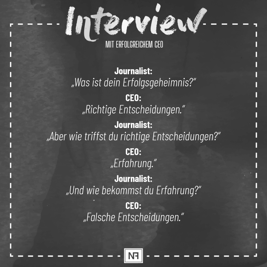 NewAdvertisingB's tweet photo. Interview mit erfolgreichem CEO - Erfolgsgeheimnis
#erfolgsgeheimnis #falscheentscheidung #fehlermachen #ausfehlernlernlerntman #richtigeentscheidungen https://t.co/jwbq4wf2XR https://t.co/wAuoSsYyBx