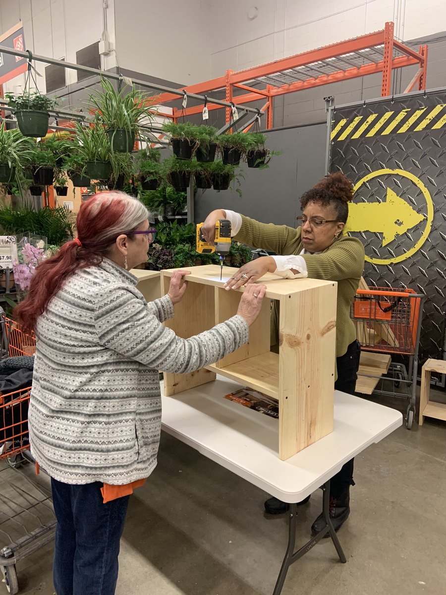 I had fun🤗🤗🤗 We all had fun can’t wait until the next one🛠🛠🛠🛠🛠 #DIH #HOMEDEPOT2718