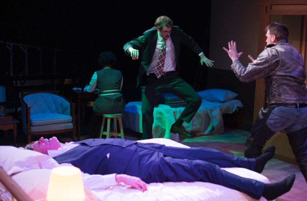 PearTheatre's tweet photo. Taking Steps opens tomorrow night! Take a trip back to the 70s and see this crazy talented crew in action! https://t.co/bPF5nFLPCn