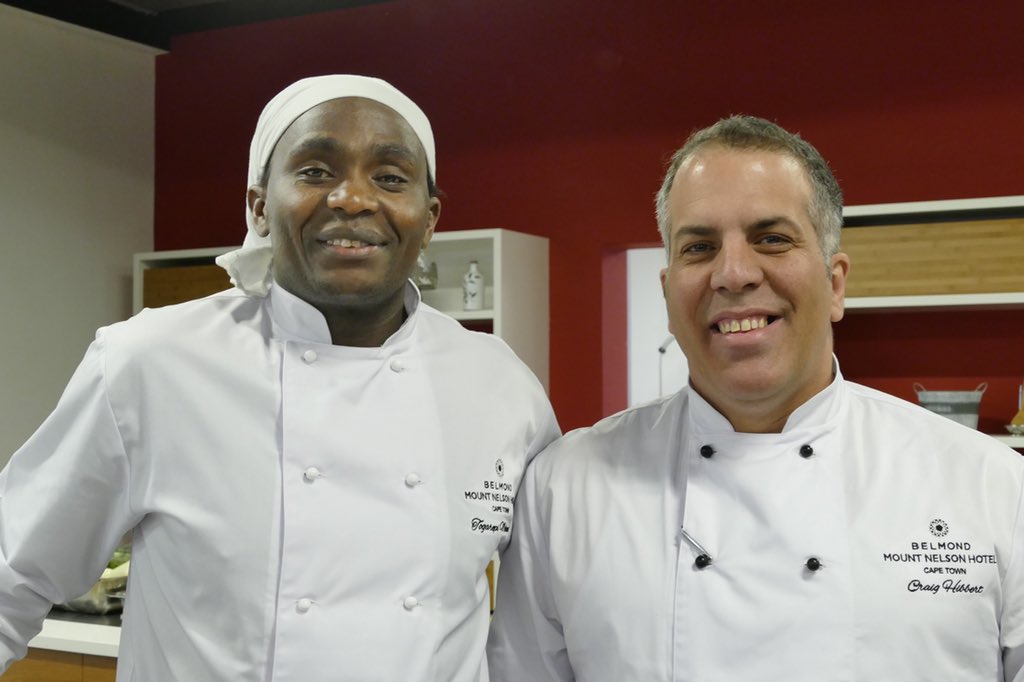 showcookcom's tweet photo. The Nellie’s red carpet is being rolled out today to greet the lovely Letitia Haripersad from Beverly Hills, ‘Distell Inter Hotel Challenge Most Promising Bio-Wheat Baker 2019’ for a 2-week internship. 🥐 #sharingskills #DistellIHC2019 #InterHotelChallenge #WeLiftYouUp
#MLTTours https://t.co/EVXv0ZvIZf