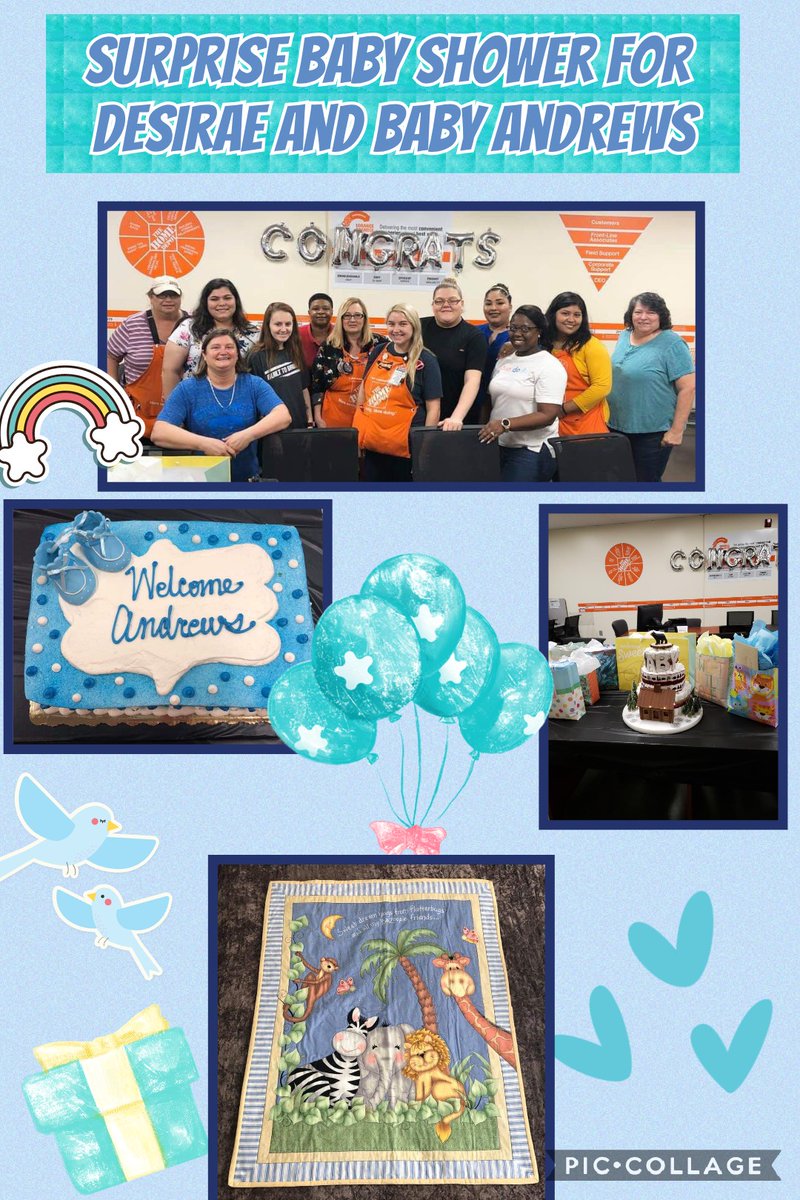 Jackie Rodriguez🌹 (@jerodriguez1217) on Twitter photo Our HD family celebrating one of our own and the arrival of their Baby Boy! #proudofmyteam #hdfamily <a href="/THDChrisH/">Christopher Holland</a> @Martrij1770 <a href="/wrspears/">Richard Spears</a> @AimyGriffieth <a href="/tfender13/">tabatha fender</a> <a href="/Samiamndosta/">Sam Barber</a> <a href="/derekfleming/">Derek Fleming</a> Our HD family celebrating one of our own and the arrival of their Baby Boy! #proudofmyteam #hdfamily <a href="/THDChrisH/">Christopher Holland</a> @Martrij1770 <a href="/wrspears/">Richard Spears</a> @AimyGriffieth <a href="/tfender13/">tabatha fender</a> <a href="/Samiamndosta/">Sam Barber</a> <a href="/derekfleming/">Derek Fleming</a>