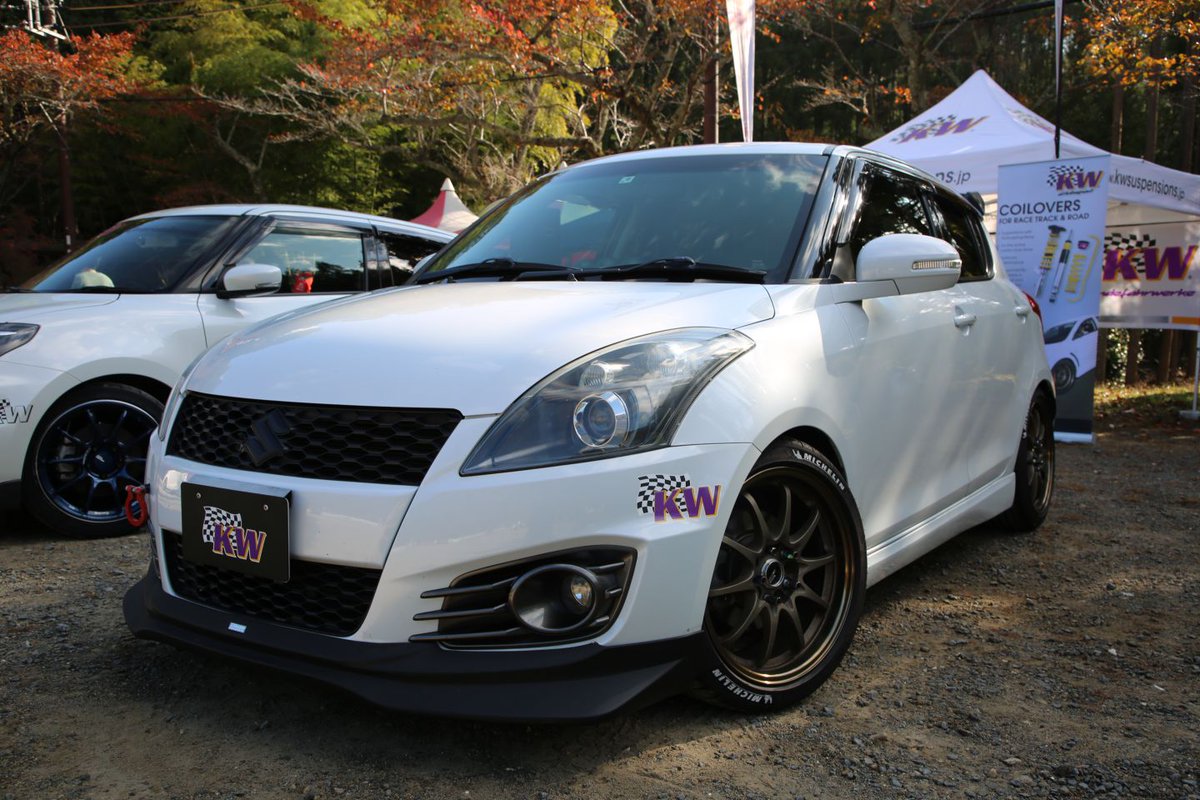 𝗞𝗪 𝗝𝗔𝗣𝗔𝗡 𝗢𝗳𝗳𝗶𝗰𝗶𝗮𝗹 あ 中の人の愛車でkw車高調の試乗会やったりするので その時に聞かれることランキング1位です