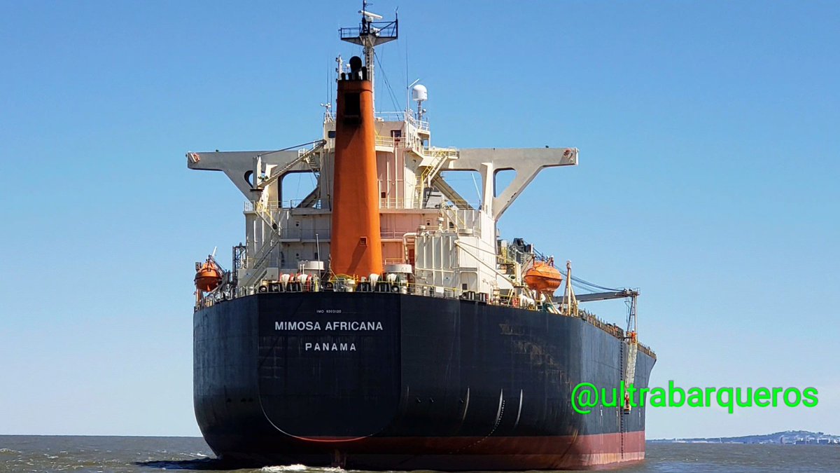 UltraBarqueros's tweet photo. Wood Chips Carrier Ship "MIMOSA AFRICANA" - 24.10.2019 - 11:24 Local Time #JP #BoardingPoint #Recalada #RioDeLaPlata #Argentina
#woodchipscarrier #woodchipscarriership #bulkcarriership #bulkcarrier #oiltanker #tanker #ultrabarqueros #ultrabarqueros2 #tug #lifeatsea #humansatsea https://t.co/bxhklPn5Dd