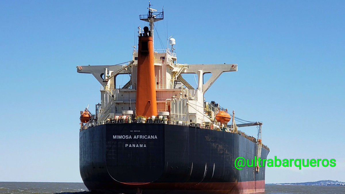 UltraBarqueros's tweet photo. Wood Chips Carrier Ship "MIMOSA AFRICANA" - 24.10.2019 - 11:24 Local Time #JP #BoardingPoint #Recalada #RioDeLaPlata #Argentina
#woodchipscarrier #woodchipscarriership #bulkcarriership #bulkcarrier #oiltanker #tanker #ultrabarqueros #ultrabarqueros2 #tug #lifeatsea #humansatsea https://t.co/bxhklPn5Dd