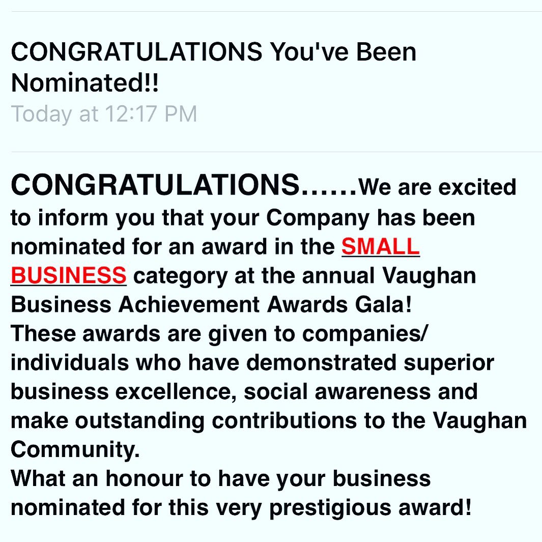 socialknowhow's tweet photo. 😁👍🥳👏 #SocialKnowHow has been nominated! Thank you 🙏 @VaughanChamber https://t.co/ARIcvLQrzE