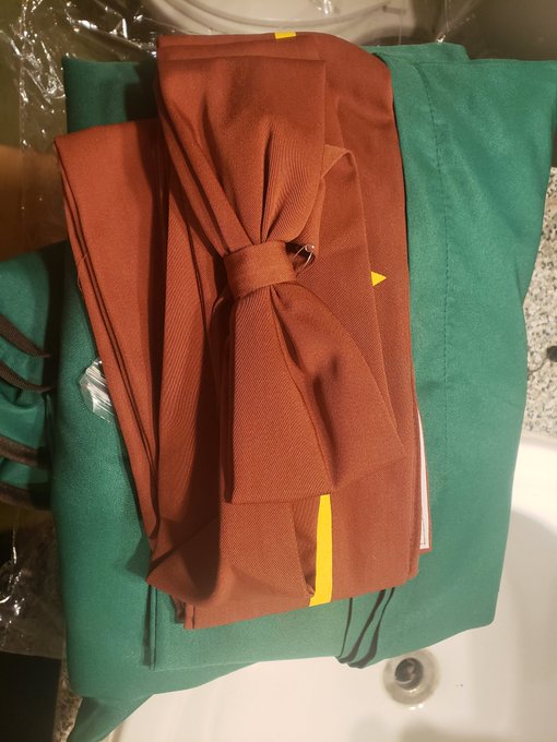 New legend of zelda cosplay kimono arrived! Planninga video around it! 😍 stay tuned! https://t.co/vm