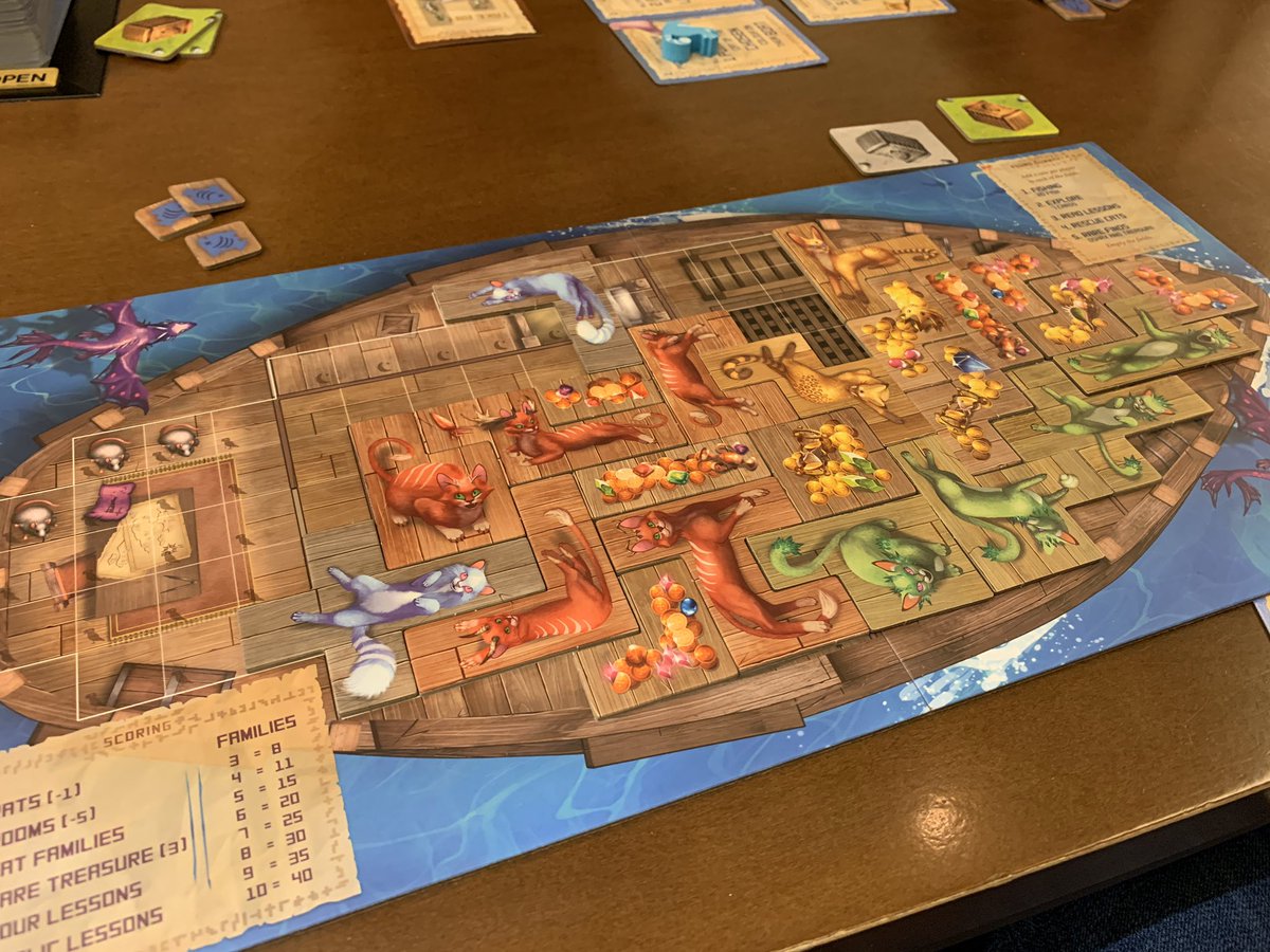 WatchItPlayed's tweet image. Learning and playing The Isle of Cats by @CityofGamesHQ - so many cats!
