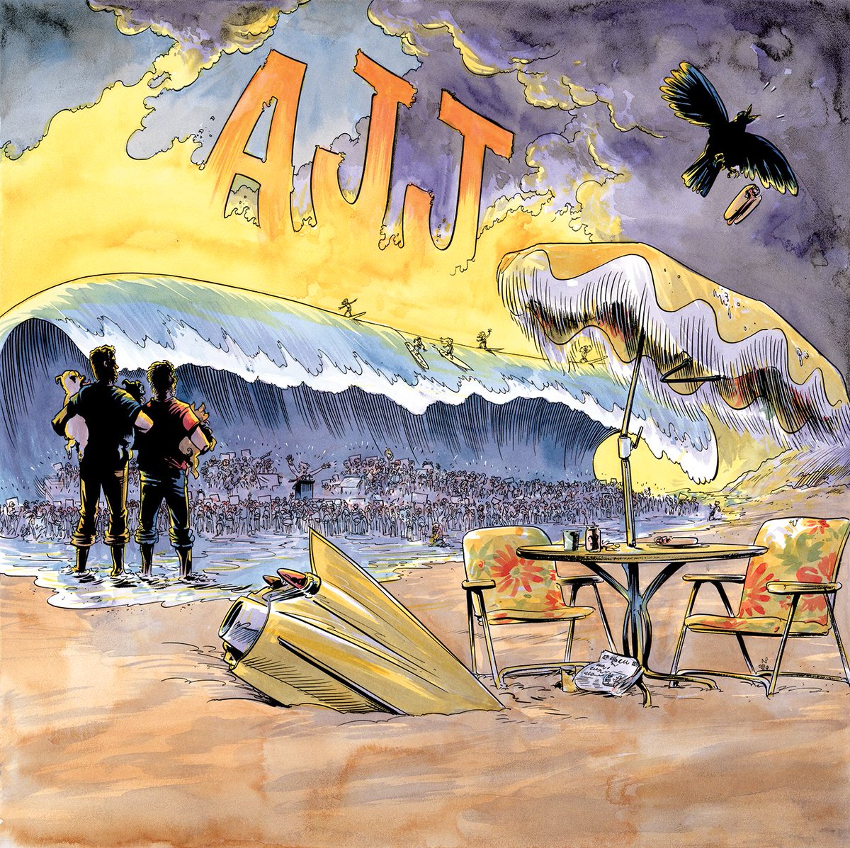 AJJtheBand's tweet photo. Good Luck Everybody is out now!

Streaming, physical copies, and more at https://t.co/fLvuIVQsmp https://t.co/zxP2RDfFkc