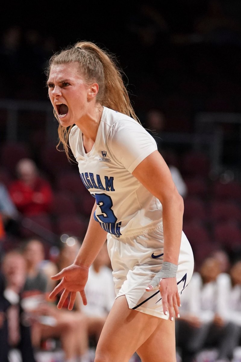 WCChoops's tweet photo. FINAL/OT: @byuwbb 76, Pacific 66.

Paisley Johnson with 31 points and five assists 🔥 https://t.co/8fO6I1kffB