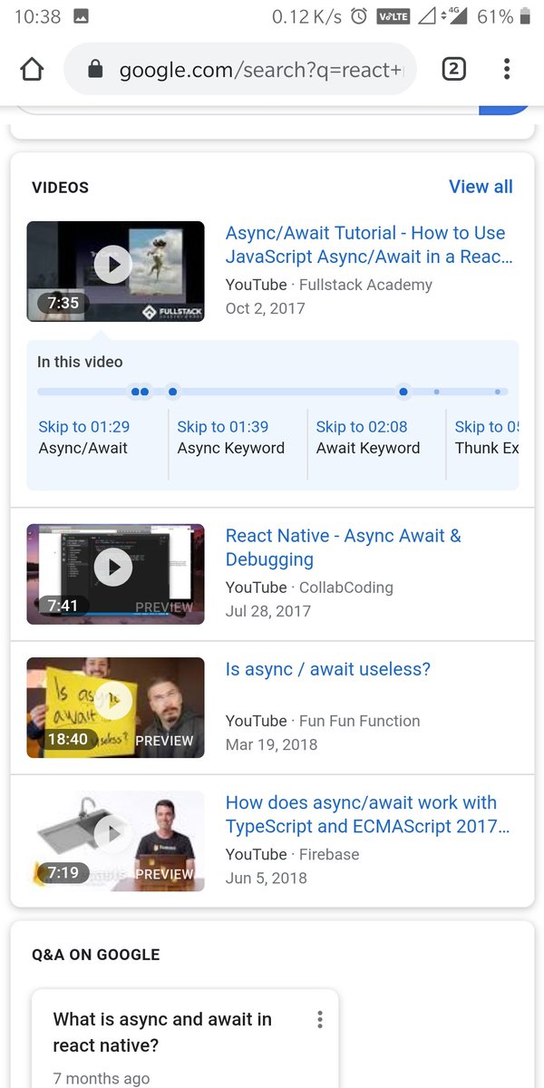 Technical_Fist's tweet image. @Google  results now returns from captions keyword recognised inside video. Isn't that amazing . Not only that it gave you Click Action below video to move at particular time where keyword is mentioned #technology #ai #searchingalgorithm #google #madebygoogle #googlesearch