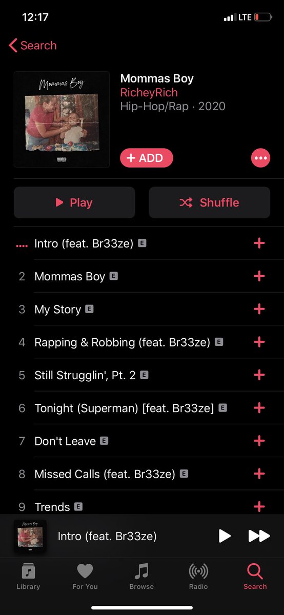 Richey__Rich5's tweet image. RicheyRich - Mommas Boy out everywhere now