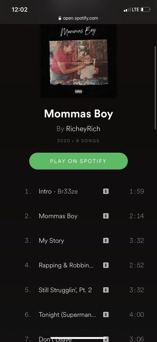 Richey__Rich5's tweet image. RicheyRich - Mommas Boy out everywhere now
