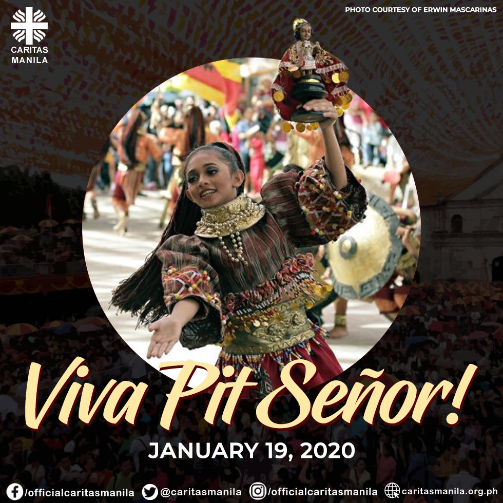 CaritasManila's tweet photo. Today we celebrate the feast of Santo Niño. As children of God, may we grow in wisdom, obedience, and strength following the example of the Holy Child, Jesus. https://t.co/eIjdfZOgr8