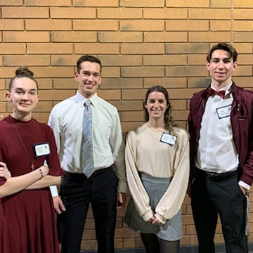 GilbertSisCity's tweet photo. Our youth ambassador applicants dressed to impress for tonight's group interviews. They also asked thoughtful questions. We enjoyed getting to know them better! #tomorrowsleaders #softskillsdevelopment #GilbertSisterCities #gilbertaz #exchangeprogram https://t.co/5VmYPOTjXf